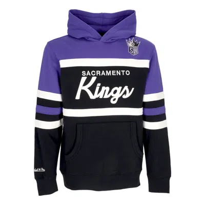 Mitchell & Ness Men's Hoodie Nba Head Coach Hoodie Sackin Original Team Colors