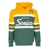 Mitchell & Ness Men's Hoodie Nba Head Coach Hoodie Seasup Original Team Colors In Original Team Colors