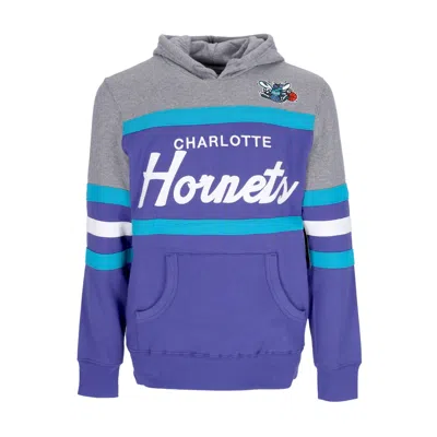 Mitchell & Ness Men's Hoodie Nba Headcoach Hoodie Hardwood Classics Chahor Dark Purple
