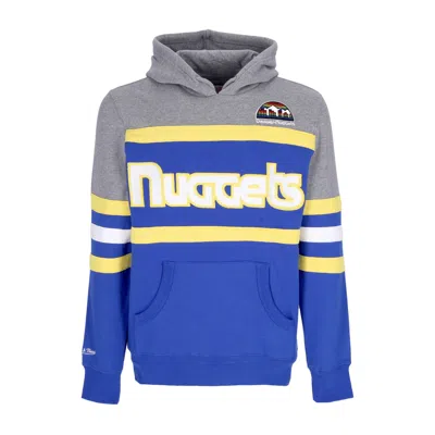 Mitchell & Ness Men's Hoodie Nba Headcoach Hoodie Hardwood Classics Dennug In Royal