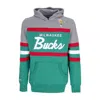 Mitchell & Ness Men's Hoodie Nba Headcoach Hoodie Hardwood Classics Milbuc In Dark Green