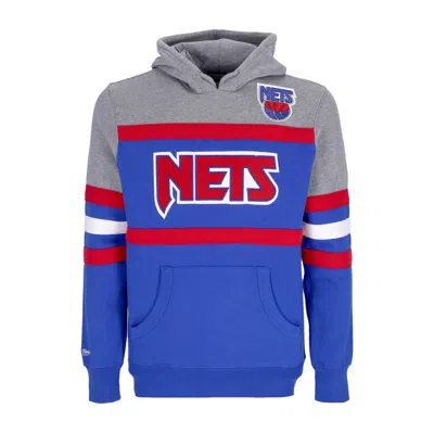 Mitchell & Ness Men's Hoodie Nba Headcoach Hoodie Hardwood Classics Nejnet In Royal