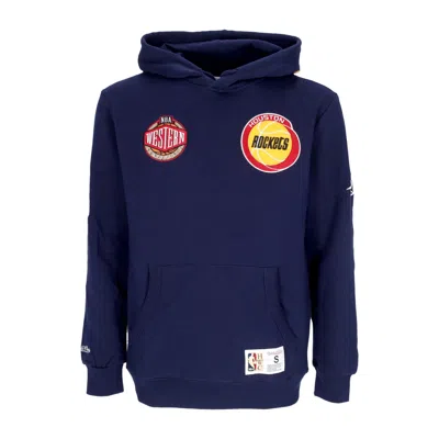 Mitchell & Ness Men's Hoodie Nba Hometown Fleece Hoodie Houroc In Navy