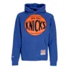 Mitchell & Ness Men's Hoodie Nba Team Logo Hoodie Neykni Royal In Royal