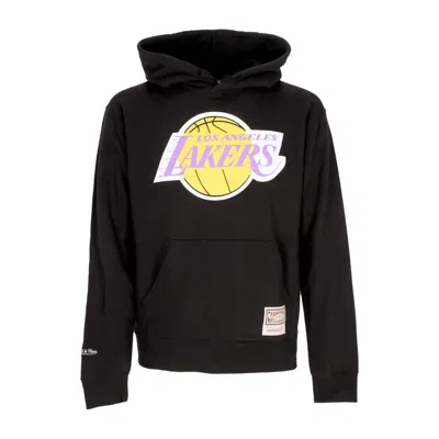 Mitchell & Ness Men's Hoodie Nba Team Logo Hoodie Udp Loslak Black