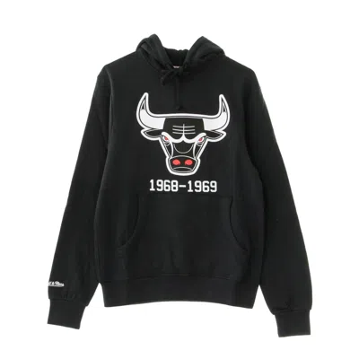 Mitchell & Ness Men's Hoodie Nba Team Logo Hoody Chibul In Black