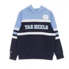 Mitchell & Ness Men's Hoodie Ncaa Head Coach Hoodie Unchee In Navy/light Blue