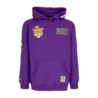 Mitchell & Ness Men's Hoodie Ncaa Hometown Fleece Hoodie Loutig In Purple