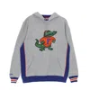 Mitchell & Ness Men's Hoodie Ncaa Pinnacle Heavyweight Fleece Hoodie Flogat Royal/orange In Royal/orange