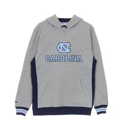 Mitchell & Ness Men's Hoodie Ncaa Pinnacle Heavyweight Fleece Hoodie Unchee Navy/light Blue