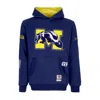 Mitchell & Ness Men's Hoodie Ncaa Team Origins Fleece Hoodie Micwol Navy In Navy