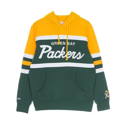 Mitchell & Ness Men's Hoodie Nfl Head Coach Hoody Grepac In Original Team Colors