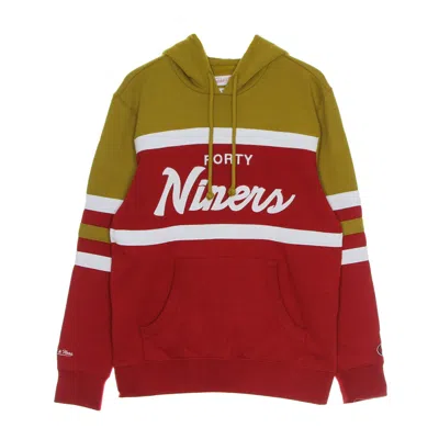Mitchell & Ness Men's Hoodie Nfl Head Coach Hoody Saf49e In Original Team Colors