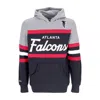 Mitchell & Ness Men's Hoodie Nfl Headcoach Hoodie Atlfal Black In Black