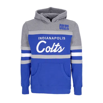 MITCHELL & NESS MEN'S HOODIE NFL HEADCOACH HOODIE INDCOL ROYAL