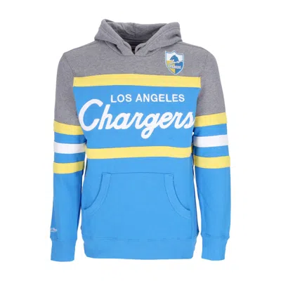 Mitchell & Ness Men's Hoodie Nfl Headcoach Hoodie Loscha Light Blue