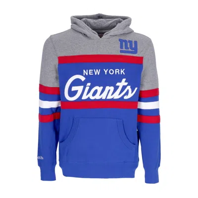 Mitchell & Ness Men's Hoodie Nfl Headcoach Hoodie Neygia Royal