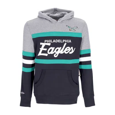Mitchell & Ness Men's Hoodie Nfl Headcoach Hoodie Phieag Black