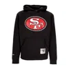 Mitchell & Ness Men's Hoodie Nfl Team Logo Hoodie Saf49e Black In Black