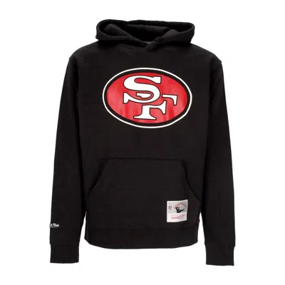 Mitchell & Ness Men's Hoodie Nfl Team Logo Hoodie Saf49e Black