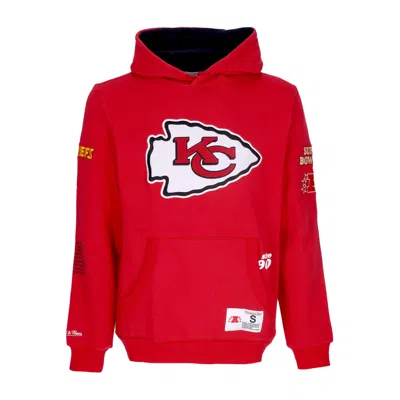 Mitchell & Ness Men's Hoodie Nfl Team Origins Fleece Hoodie Kanchi Scarlet