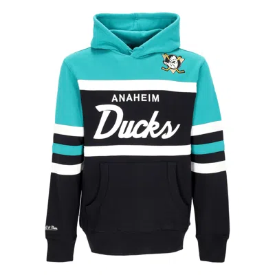 Mitchell & Ness Men's Hoodie Nhl Head Coach Hoodie Anaduc Original Team Colors