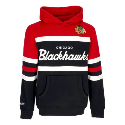 Mitchell & Ness Men's Hoodie Nhl Head Coach Hoodie Chibla Original Team Colors