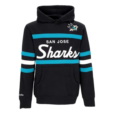 Mitchell & Ness Men's Hoodie Nhl Head Coach Hoodie Sajsha Original Team Colors