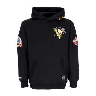 Mitchell & Ness Men's Hoodie Nhl Hometown Fleece Hoodie Pitpen Black