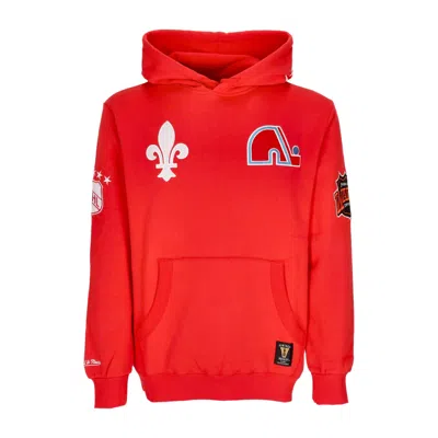 Mitchell & Ness Men's Hoodie Nhl Hometown Fleece Hoodie Quenor In Red