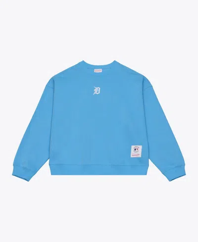 Mitchell & Ness Men's Insignia Fleece Sweatshirt In Blue