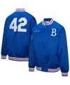 Mitchell & Ness Jackie Robinson Royal Brooklyn Dodgers Legends Collection Vintage Satin Full-snap Ja