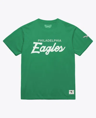 Mitchell & Ness Men's Kelly Green Philadelphia Eagles Head Coach Classic T-shirt