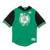 Mitchell & Ness Men's Lightweight Hoodie Short Sleeve Nba Buzzer Beater Mesh Hoody Hardwood Classics 2008 Boscel Ori In Original Team Colors