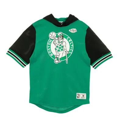 Mitchell & Ness Men's Lightweight Hoodie Short Sleeve Nba Buzzer Beater Mesh Hoody Hardwood Classics 2008 Boscel Ori In Original Team Colors