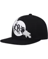 Mitchell & Ness Men's  Black Brooklyn Nets Paint By Numbers Snapback Hat In Black
