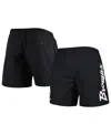 Mitchell & Ness Men's  Black Cleveland Browns Team Essentials Nylon Shorts In Black