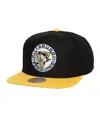 Mitchell & Ness Men's  Black Pittsburgh Penguins Core Team Ground 2.0 Snapback Hat In Black