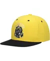Mitchell & Ness Men's  Gold Columbus Crew Breakthrough Snapback Hat In Gold