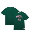 Mitchell & Ness Men's  Green Minnesota Wild Legendary Slub T-shirt In Green