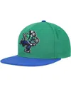 Mitchell & Ness Men's  Green Vancouver Canucks Core Team Ground 2.0 Snapback Hat In Green