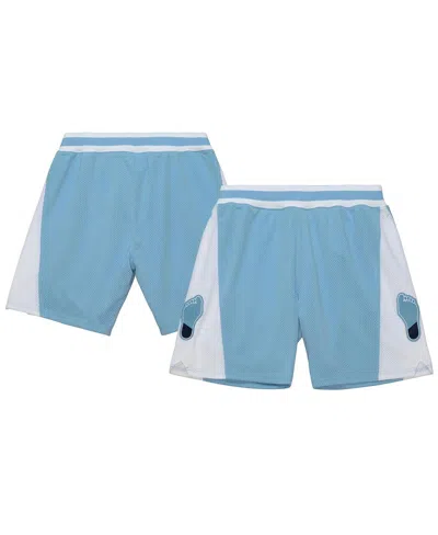 MITCHELL & NESS MEN'S MITCHELL & NESS MICHAEL JORDAN CAROLINA BLUE NORTH CAROLINA TAR HEELS AUTHENTIC THROWBACK SHOR
