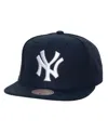 Mitchell & Ness Men's  Navy New York Yankees Cooperstown Collection Evergreen Snapback Hat In Navy