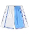 Mitchell & Ness X Nba La Lakers 1996 Split Swingman Shorts In Powder Blue,white