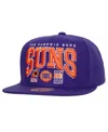 Mitchell & Ness Men's  Purple Phoenix Suns Champ Stack Snapback Hat In Purple