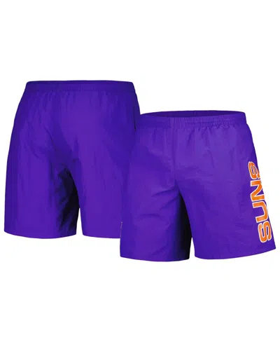 Mitchell & Ness Men's  Purple Phoenix Suns Hardwood Classics 1992-2000 Throwback Logo Heritage Shorts