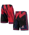Mitchell & Ness Men's  Red Atlanta Braves Hyper Hoops Shorts In Red