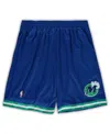 Mitchell & Ness Men's  Royal Dallas Mavericks Big And Tall Hardwood Classics Team Swingman Shorts In Blue