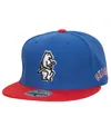 Mitchell & Ness Men's  Royal, Red Chicago Cubs Bases Loaded Fitted Hat In Royal,red