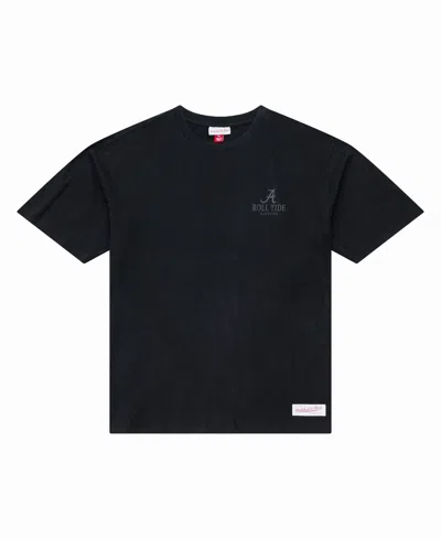 Mitchell & Ness Men's Mitchell Ness Black Alabama Crimson Tide Monochrome Icon T-shirt